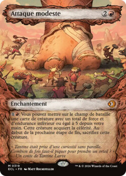Attaque modeste