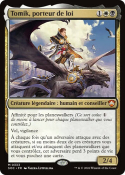 Tomik, porteur de loi