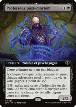 Professeur post-mortem