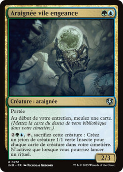 Araignée vile engeance