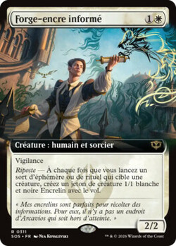 Forge-encre informé