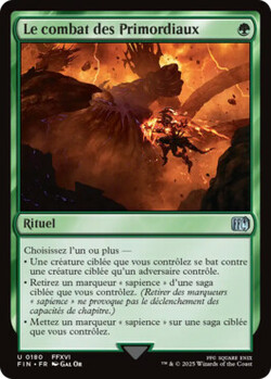 Le combat des Primordiaux
