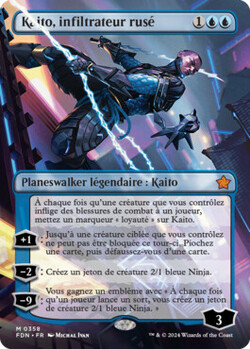 Kaito, infiltrateur rusé