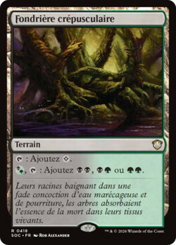 Fondrière crépusculaire