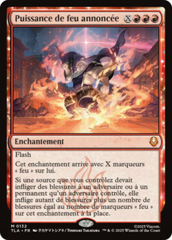 Puissance de feu annoncée