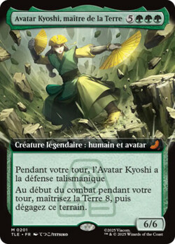 Avatar Kyoshi, maître de la Terre