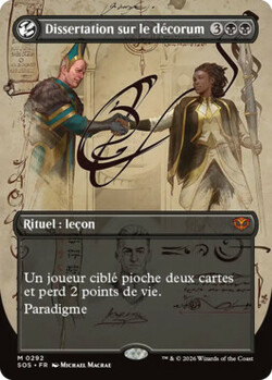 Dissertation sur le décorum