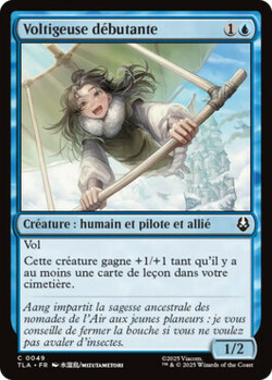 Voltigeuse débutante