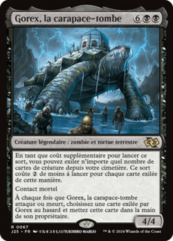 Gorex, la carapace-tombe