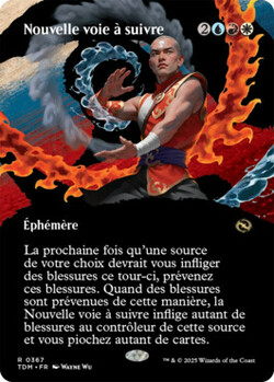 Nouvelle voie à suivre