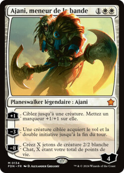 Ajani, meneur de la bande