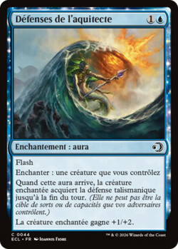 Défenses de l’aquitecte