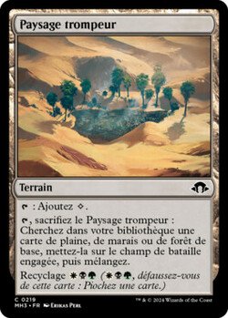 Paysage trompeur