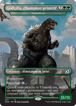Godzilla, champion primitif / Titanoth rex