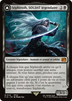 Séphiroth, SOLDAT légendaire