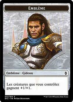 Emblème : Gideon, allié de Zendikar