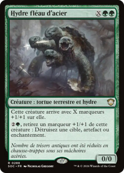 Hydre fléau d'acier