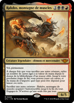 Rakdos, montagne de muscles