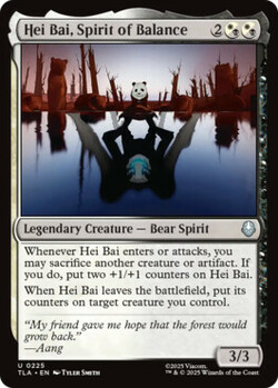 Hei Bai, Spirit of Balance