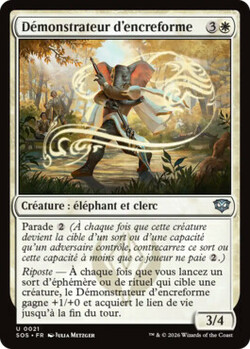 Démonstrateur d'encreforme