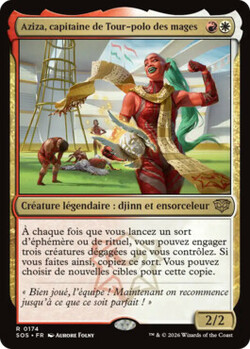 Aziza, capitaine de Tour-polo des mages