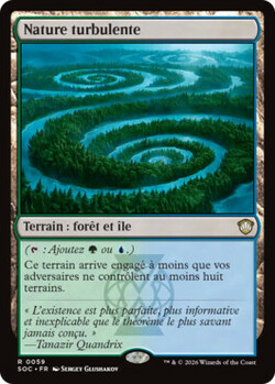 Nature turbulente