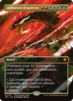 Ultimatum désastreux