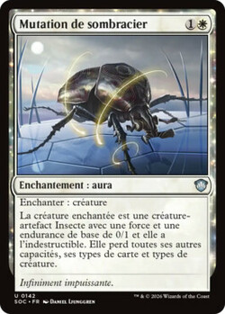 Mutation de sombracier