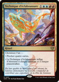 Technique d'éclaboussure