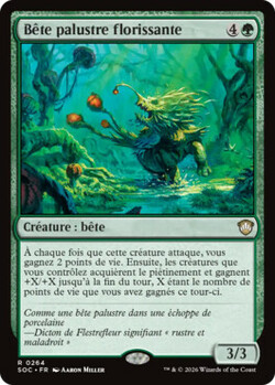 Bête palustre florissante