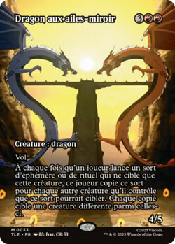 Dragon aux ailes-miroir