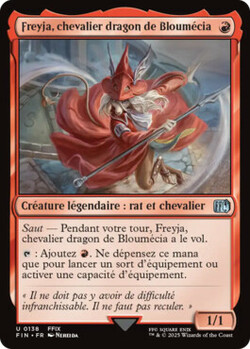 Freyja, chevalier dragon de Bloumécia