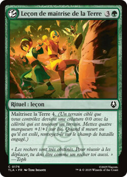 Leçon de maîtrise de la Terre
