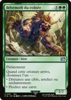 Béhémoth du colisée