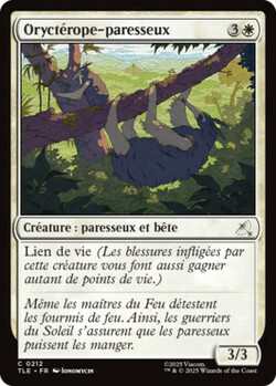 Oryctérope-paresseux