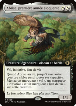 Abrise, première année éloquente