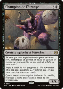 Champion de l’étrange