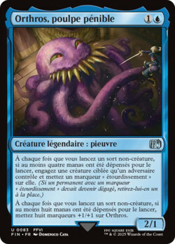 Orthros, poulpe pénible