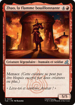 Zhao, la flamme bouillonnante