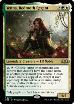 Yenna, Redtooth Regent