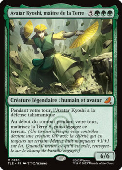 Avatar Kyoshi, maître de la Terre