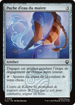 Poche d'eau du maître