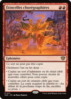 Étincelles chorégraphiées