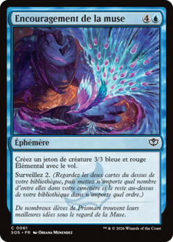 Encouragement de la muse