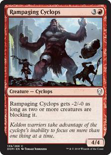 Rampaging Cyclops