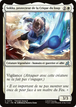 Sokka, protecteur de la Crique du loup