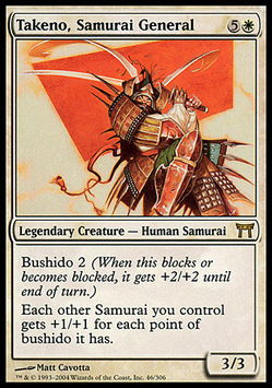 Takeno, Samurai General