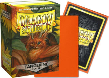 Dragon Shield -  Matte Tangerine 100