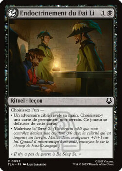 Endoctrinement du Dai Li