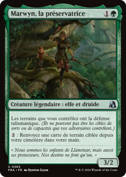 Marwyn, la préservatrice